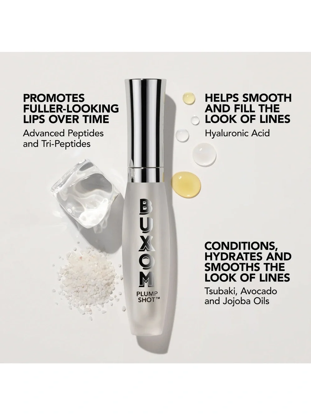 Buxom Get Naked Plump Shot Sheer Tint Collagen Infused Lip Serum